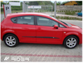 Ochranné lišty dveří Seat Leon 05-12R htb, MODEL F-26 