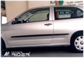 Ochranné lišty dveří Seat Ibiza II 3D 93-02R htb, MODEL F-6