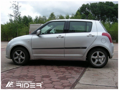 Ochranné lišty dveří Suzuki Swift 5D 05-10R htb, MODEL F-14