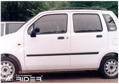 Ochranné lišty dveří Suzuki Wagon R+ 00-03R van, MODEL F-3