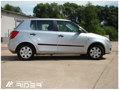 Ochranné lišty dveří Škoda Fabia II 07-14R, MODEL F-3