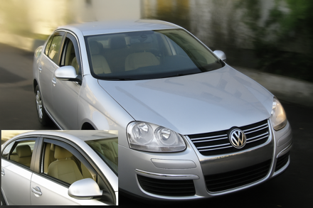 Deflektory VW JETTA 5d 08/2005-2011r./GOLF A5 / A6 VARIANT 5D 2007R.->