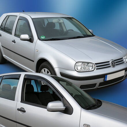 Deflektory VW GOLF IV  5d  1997 – 2004r. (+zadní) HTB/COMBI