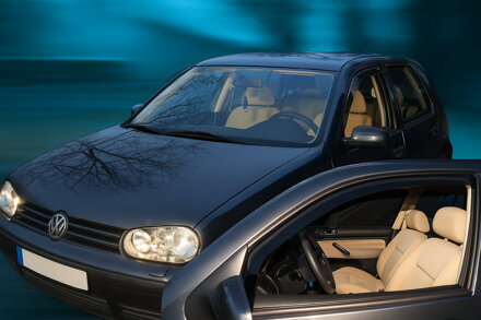 Deflektory VW GOLF IV  5d  10/1997r.-2004r.