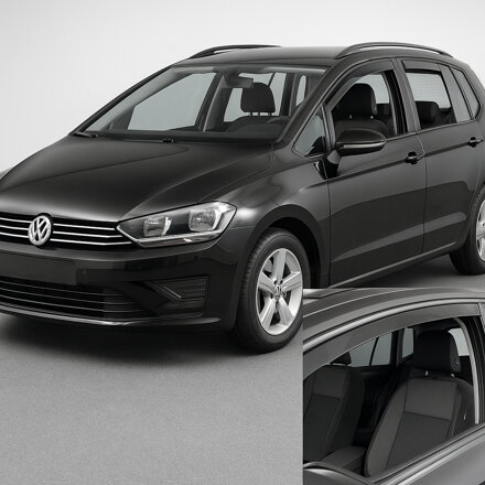 Deflektory VW GOLF SPORTSVAN 5D 2014R-> (+zadní)
