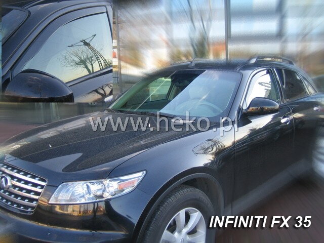 Deflektory INFINITI FX 35/45 5D 2003-2008R -> Deflektory INFINITI FX 35/45 5D 2003-2008R ->