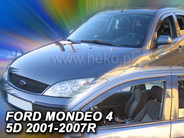 Deflektory FORD MONDEO 4/5d 2001-2007r. Deflektory FORD MONDEO 4/5d 2001-2007r.