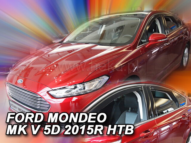 Deflektory FORD MONDEO 5D 2015R.-> (+zadní) HTB Deflektory FORD MONDEO 5D 2015R.-> (+zadní) HTB