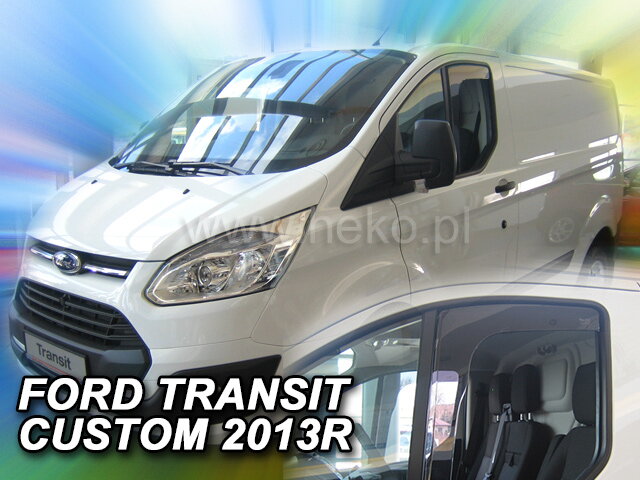 Deflektory FORD TRANSIT CUSTOM 2/4D 2012R-> Deflektory FORD TRANSIT CUSTOM 2/4D 2012R->