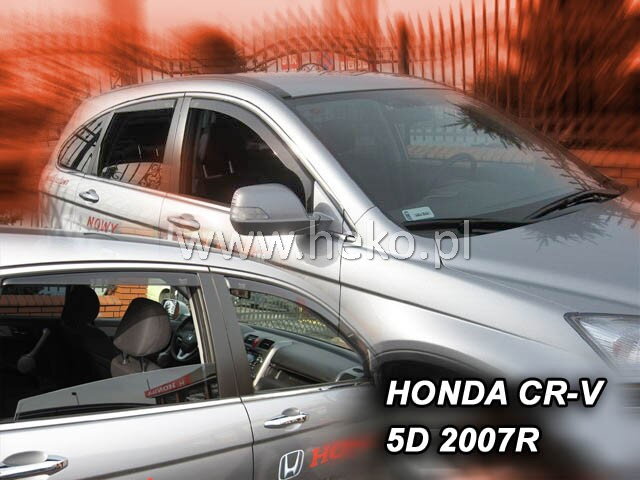 Deflektory HONDA CR-V III 5d 02.2007r. a výš Deflektory HONDA CR-V III 5d 02.2007r. a výš