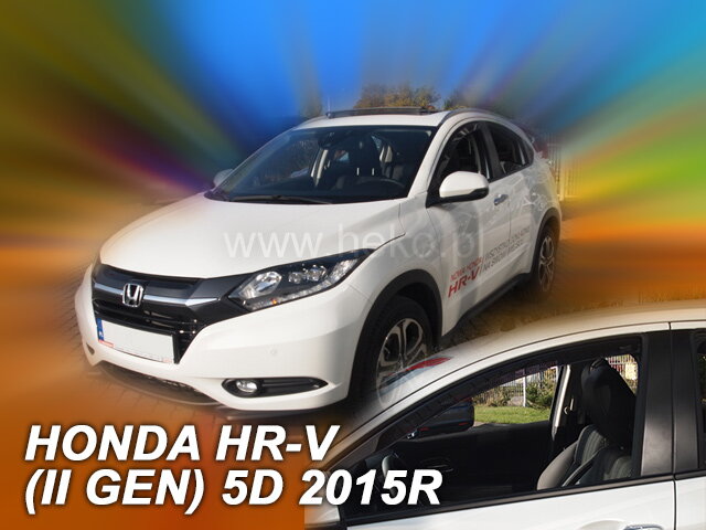 Deflektory HONDA HR-V II 5D 2015R-> Deflektory HONDA HR-V II 5D 2015R->