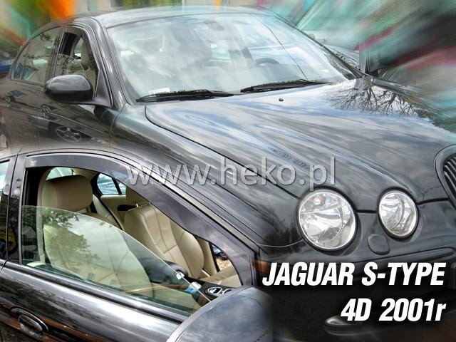 Deflektory JAGUAR S-TYPE 4D 2001R -> Deflektory JAGUAR S-TYPE 4D 2001R ->