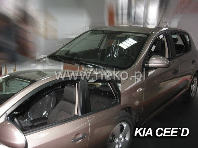 Deflektory KIA CEE`D I 5D 2007R -> Deflektory KIA CEE`D I 5D 2007R ->
