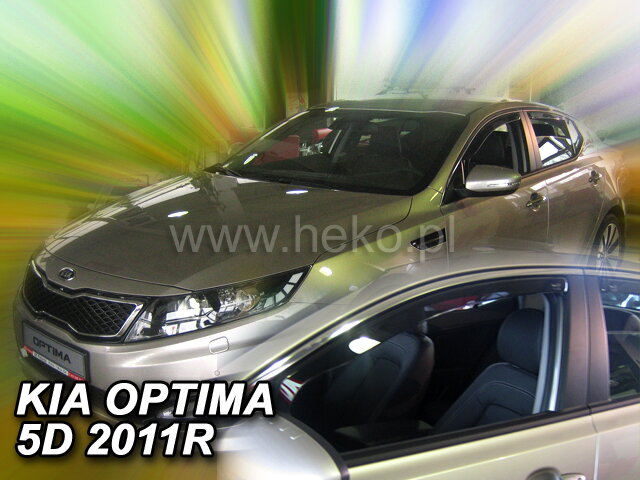 Deflektory KIA OPTIMA (TF) 5d 2011r. a výš Deflektory KIA OPTIMA (TF) 5d 2011r. a výš