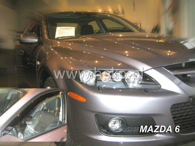 Deflektory MAZDA 6 4d / 5d 06/2002r.→ Deflektory MAZDA 6 4d / 5d 06/2002r.→