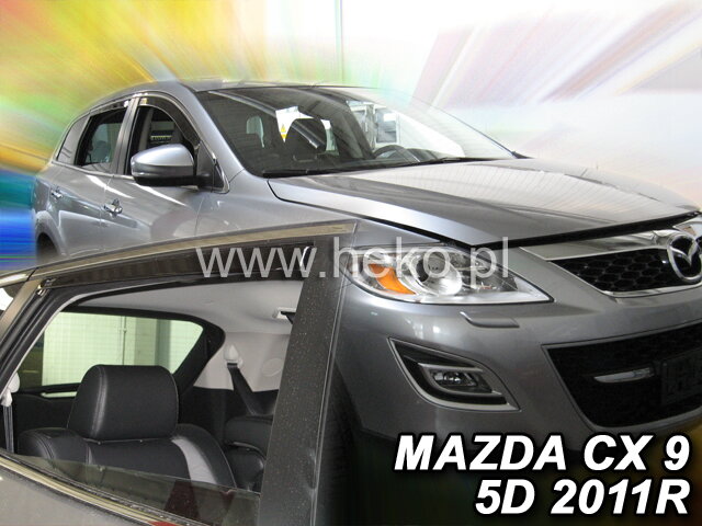 Deflektory MAZDA CX – 9 5D 2007R. a výš (+zadní) Deflektory MAZDA CX – 9 5D 2007R. a výš (+zadní)