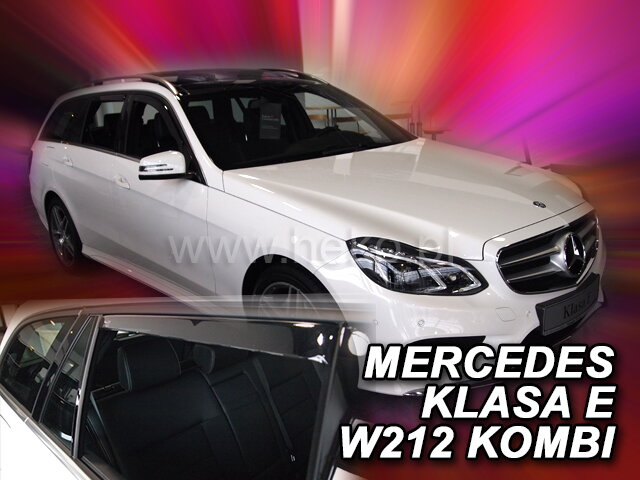 Deflektory MERCEDES Klasa E W 212 5D 2009R-> (+zadní) KOMBI Deflektory MERCEDES Klasa E W 212 5D 2009R-> (+zadní) KOMBI