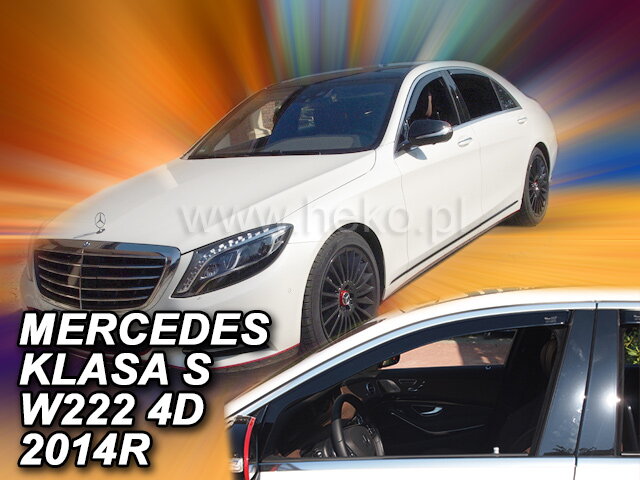 Deflektory MERCEDES Klasa.S W222 4D 2013R-> Deflektory MERCEDES Klasa.S W222 4D 2013R->