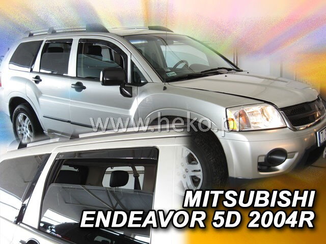 Deflektory MITSUBISHI ENDEAVOR 5D 2004R. a výš (+zadní) Deflektory MITSUBISHI ENDEAVOR 5D 2004R. a výš (+zadní)