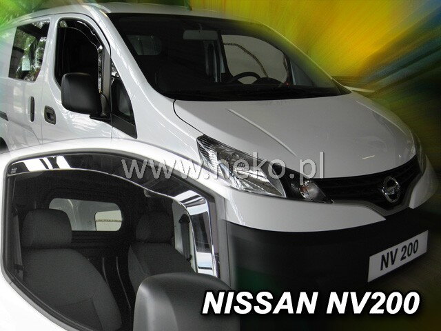 Deflektory NISSAN NV200 2/4D 2010R. Deflektory NISSAN NV200 2/4D 2010R.