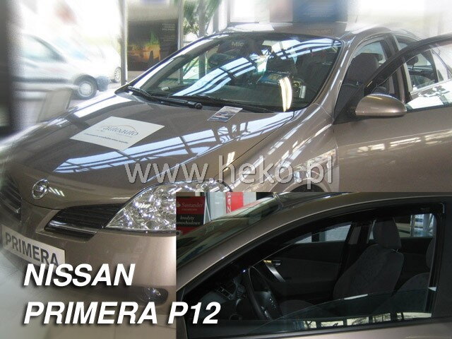 Deflektory NISSAN PRIMERA P 12, 5d 03/2002r.→ Deflektory NISSAN PRIMERA P 12, 5d 03/2002r.→