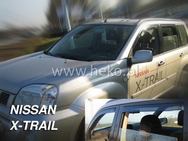 Deflektory NISSAN X-TRAIL I (T30) 5d 2001 – 09.2007r. Deflektory NISSAN X-TRAIL I (T30) 5d 2001 – 09.2007r.
