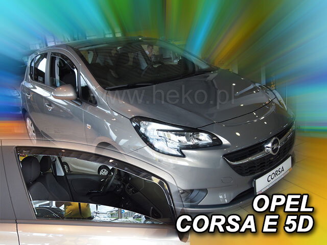 Deflektory OPEL CORSA E 5D 2015R-> Deflektory OPEL CORSA E 5D 2015R->