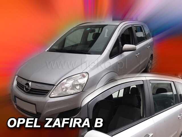 Deflektory OPEL ZAFIRA (B)5d 2005r.→ (+zadní) Deflektory OPEL ZAFIRA (B)5d 2005r.→ (+zadní)