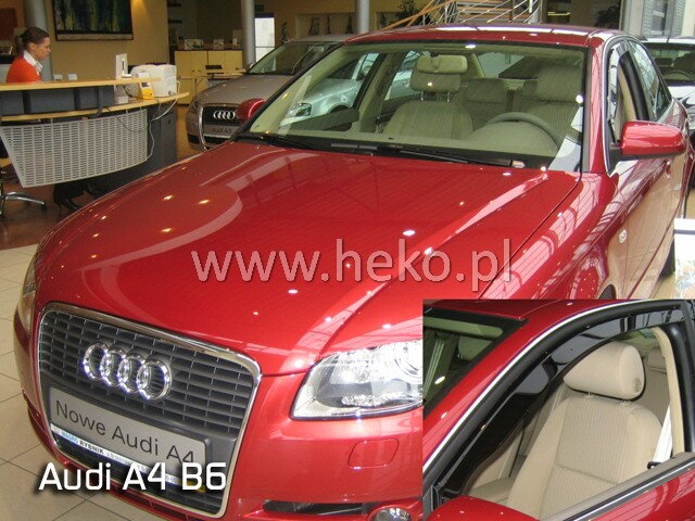 Deflektory AUDI A4 (B6/B7) 4/5d 2000-2009r. Deflektory AUDI A4 (B6/B7) 4/5d 2000-2009r.