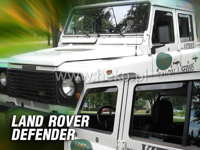 Deflektory LAND ROVER DEFENDER 3D/4D 1989R a výš Deflektory LAND ROVER DEFENDER 3D/4D 1989R a výš
