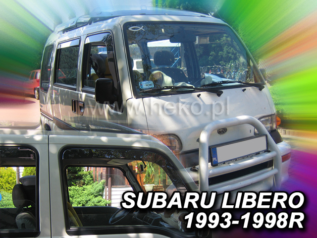 Deflektory SUBARU LIBERO 4D 1993-1999R Deflektory SUBARU LIBERO 4D 1993-1999R