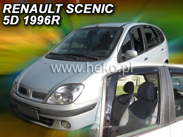 Deflektory RENAULT SCENIC 5d 1996r.-2002r. Deflektory RENAULT SCENIC 5d 1996r.-2002r.