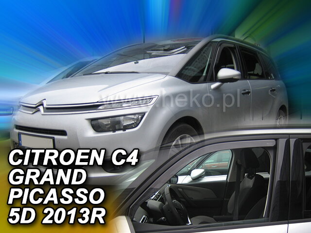 Deflektory CITROEN C-4 GRAND PICASSO Mk2 5D 2013R-> Deflektory CITROEN C-4 GRAND PICASSO Mk2 5D 2013R->