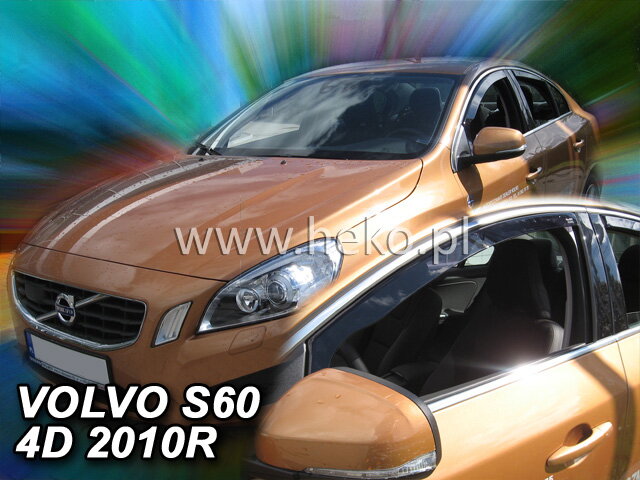 Deflektory VOLVO S60 4D 2010R.-> Deflektory VOLVO S60 4D 2010R.->