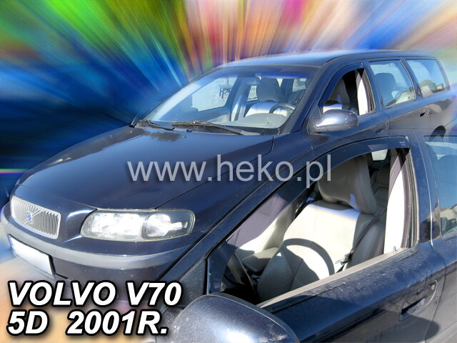 Deflektory VOLVO V/XC70 5d 03/2000-2007r. COMBI Deflektory VOLVO V/XC70 5d 03/2000-2007r. COMBI