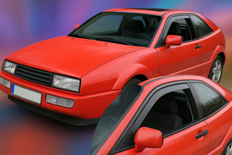 Deflektory VW CORRADO 3D 1988 – 1995R Deflektory VW CORRADO 3D 1988 – 1995R