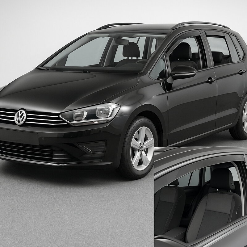 Deflektory VW GOLF SPORTSVAN 5D 2014R-> (+zadní) Deflektory VW GOLF SPORTSVAN 5D 2014R-> (+zadní)