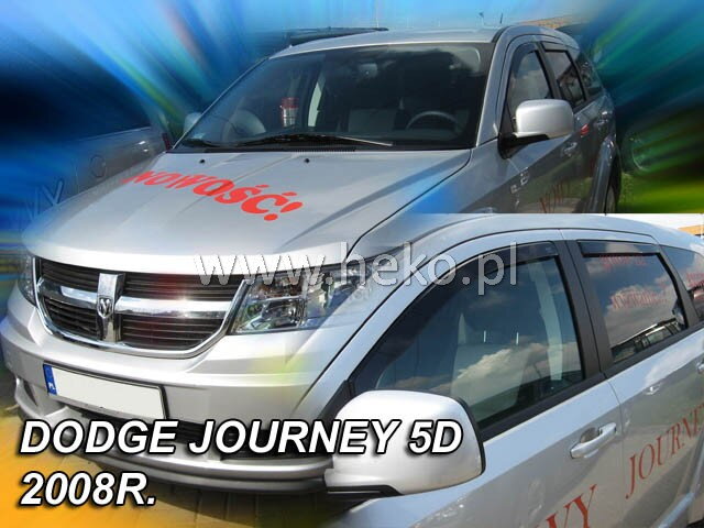 Deflektory DODGE JOURNEY 5D 2008R. a výš Deflektory DODGE JOURNEY 5D 2008R. a výš