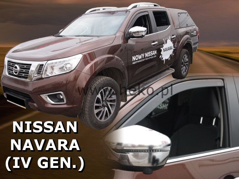 Deflektory NISSAN NAVARA (IV Gen) 2014r-> Deflektory NISSAN NAVARA (IV Gen) 2014r->