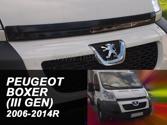 Deflektory přední kapoty PEUGEOT BOXER (III gen) 2006-2014R Deflektory přední kapoty PEUGEOT BOXER (III gen) 2006-2014R