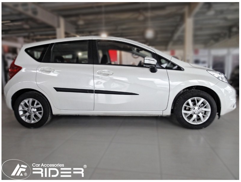 Ochranné lišty dveří Nissan Note II 13R, MODEL F32-02 Ochranné lišty dveří Nissan Note II 13R, MODEL F32-02