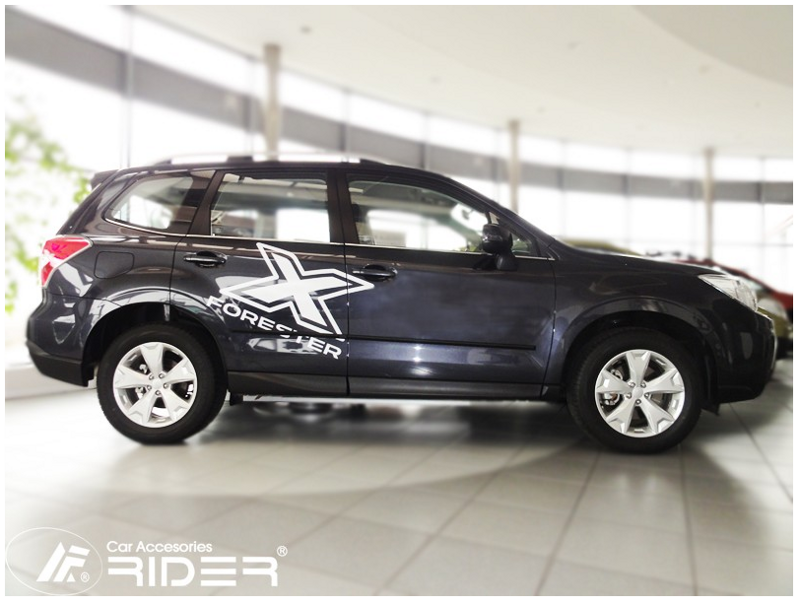Ochranné lišty dverí Subaru Forester 13R, MODEL F-11 Ochranné lišty dverí Subaru Forester 13R, MODEL F-11