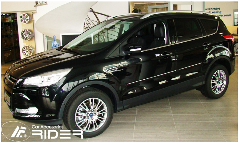 Ochranné lišty dveří Ford Kuga 13R a výš suv, MODEL F-23 Ochranné lišty dveří Ford Kuga 13R a výš suv, MODEL F-23