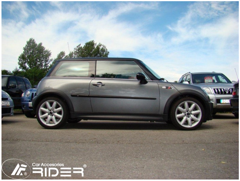 Ochranné lišty dveří Mini Cooper S, do 2006R htb MODEL F-25 Ochranné lišty dveří Mini Cooper S, do 2006R htb MODEL F-25