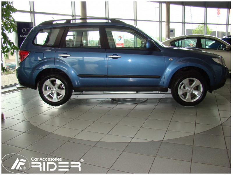 Ochranné lišty dveří Subaru Forester III FL 11-12R, MODEL F-2 Ochranné lišty dveří Subaru Forester III FL 11-12R, MODEL F-2