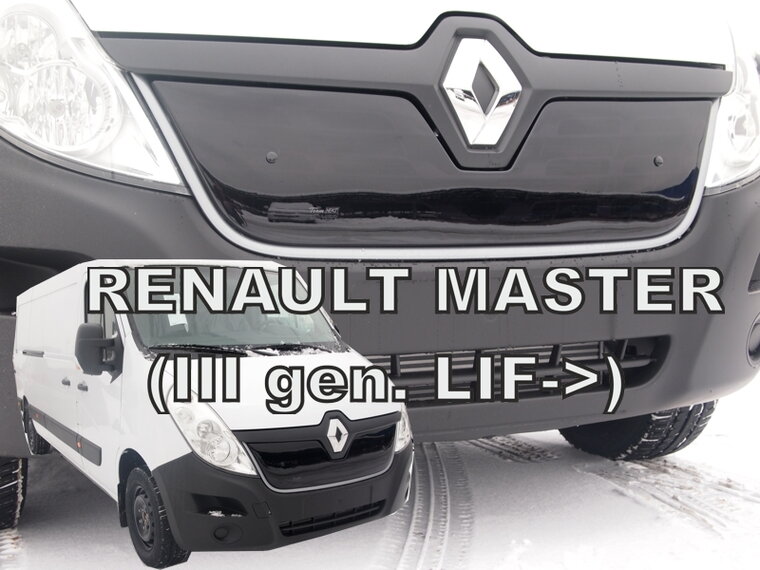 Zimní clona RENAULT Master III od 2014 po FL Zimní clona RENAULT Master III od 2014 po FL
