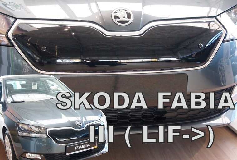 Zimná clona Škoda Fabia III 2018R po FL horná Zimná clona Škoda Fabia III 2018R po FL horná