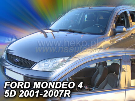 Deflektory FORD MONDEO 4/5d  2001-2007r.