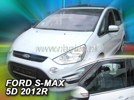 Deflektory FORD S-MAX 5D 03/2010R  a výš