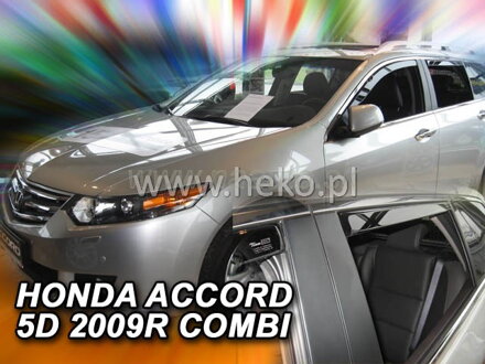 Deflektory HONDA ACCORD   5d 2009r. a výš COMBI (+zadní)